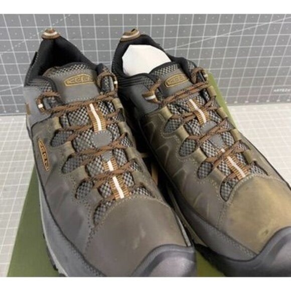Keen Keen Targhee III WP Leather Textile Men's Sz. 13 US 47 EU Lace Up Shoes - Picture 2 of 8
